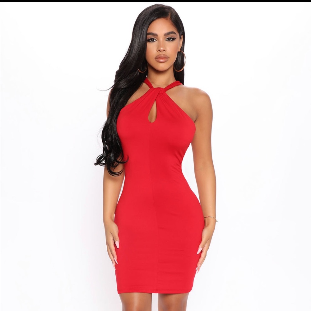 Doubled Lined Mini Dress